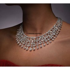 Diamond Jewellery Bridal Necklace.