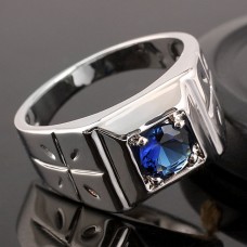 The Great Blue Sapphire For Mens Choice
