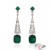 Stylish Emerald Earrings