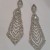 Rhinestone Dangling Earrings