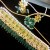 EMERALD AND PEARL NECKLACE (GULUBAND)