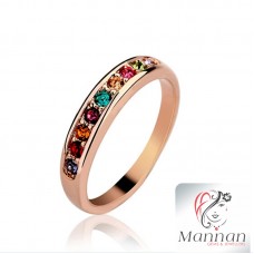 New Beautiful Simple Colorful Ring For Her