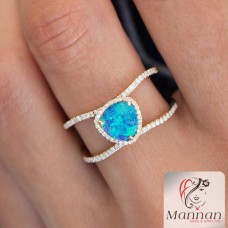 Austrian Opal Ring